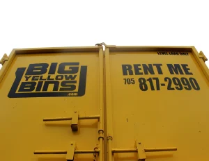 Benefits of Renting a Bin in Barrie Big Yellow Bins
